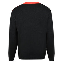 Fulham Fairisle Xmas Jumper Blk/Red