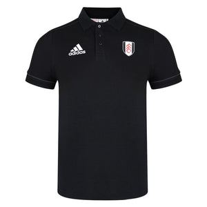 Adidas 17/18 Fulham Black Travel Polo Youth