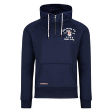 Fulham Quarter Zip Sweater Navy