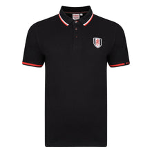 Fulham Black Tipped Polo