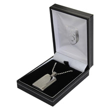 FFC Patterned Dog Tag Crest and Chain