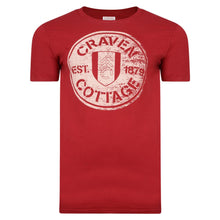 Craven Cottage Tee Red