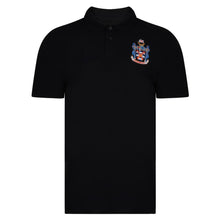 SS18 Retro Crest Black Polo