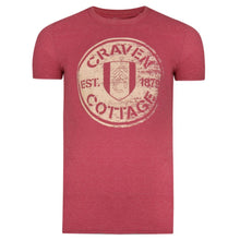 Craven Cottage Tee Red Heather